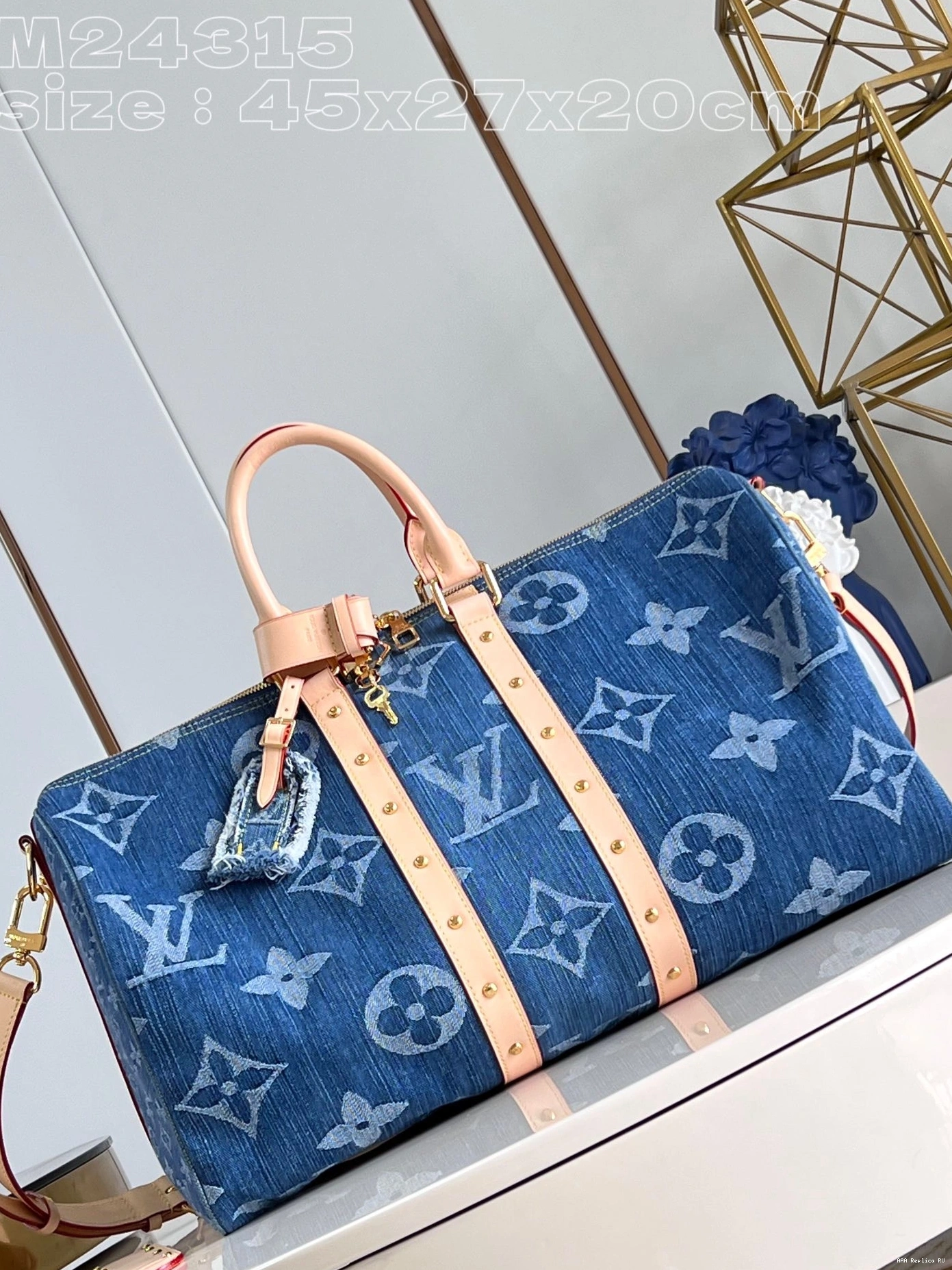 Aaa replica bags 45 BANDOULIÈRE VUITTON LOUIS KEEPALL 0817
